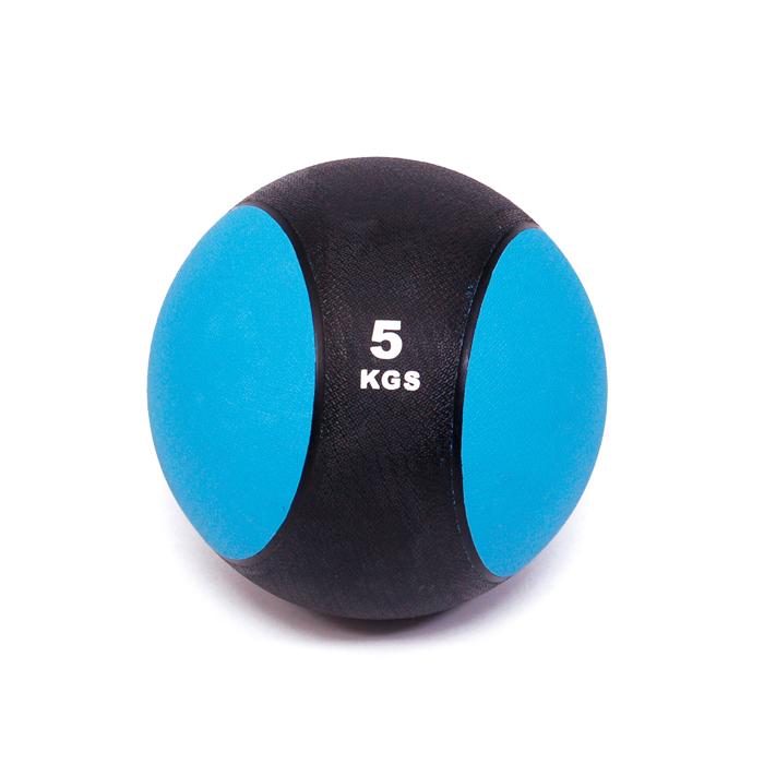 GYMSTICK - Medicine Ball sans poignée bleu 5kg