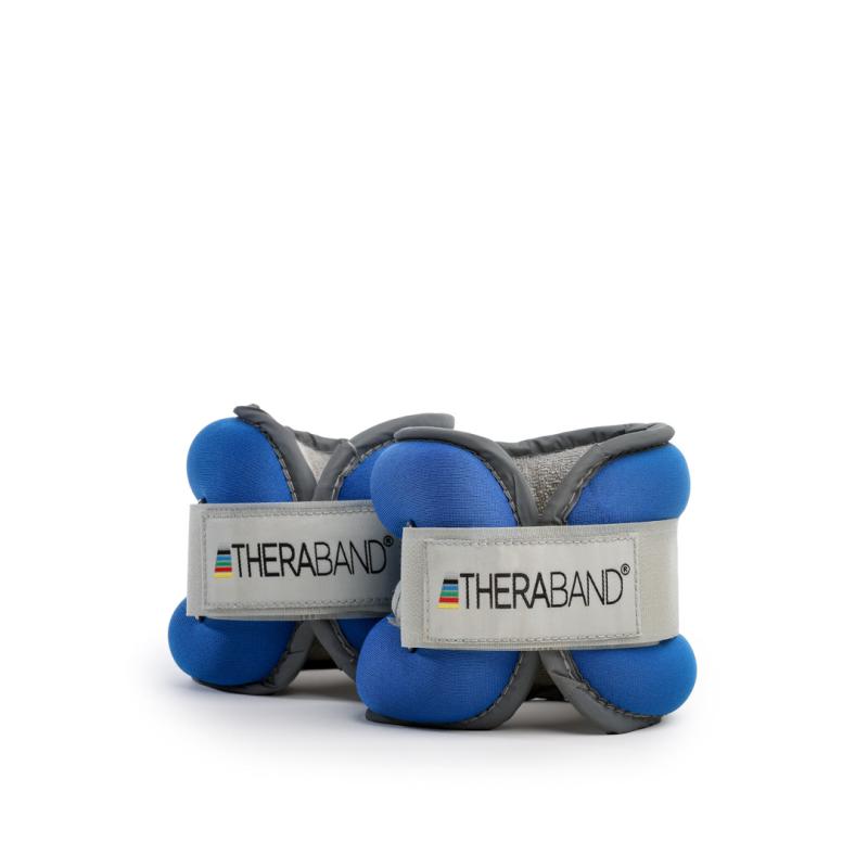 Thera-Band - Theraband - ankle wrist weights set - bleu- 1,10kg - p--2