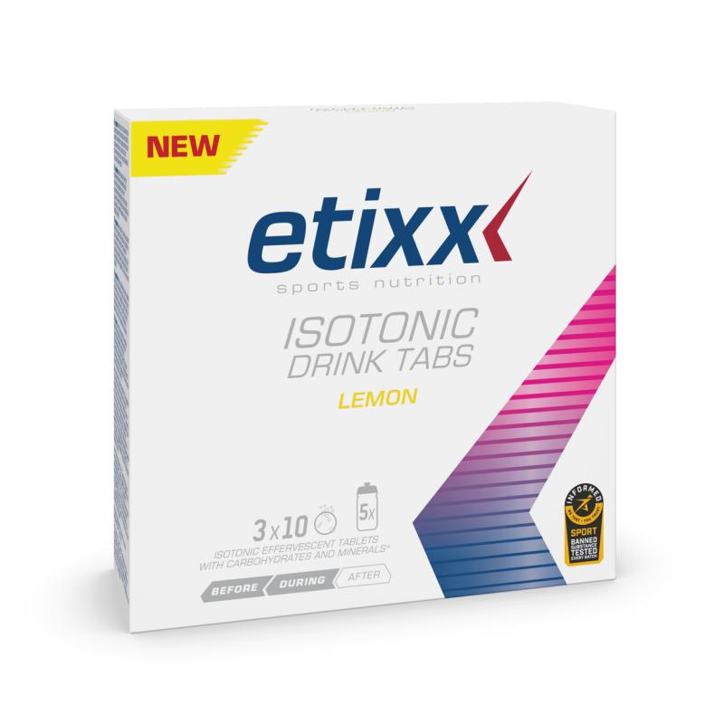 Etixx - ETIXX ISOTONIC DRINK TABS LEMON 3x10 EFF. T. 