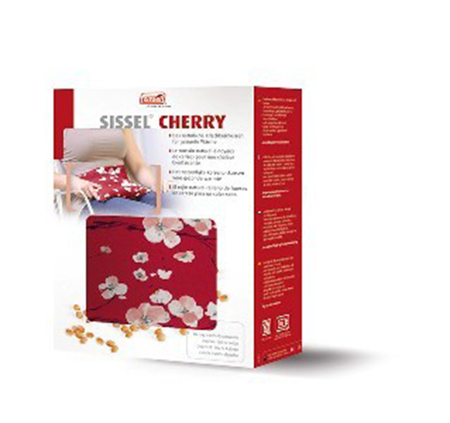 Sissel - Sissel - Cherry - kersenpitkussen - 23 x 26cm - bloesemprint