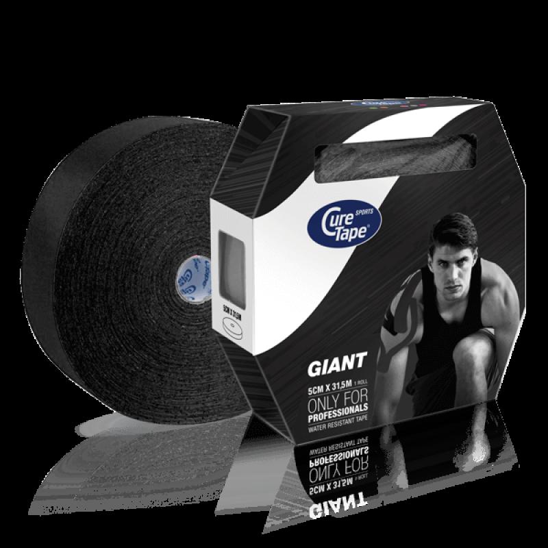 curetape - Cure tape sports black – 5cm x 31,5m