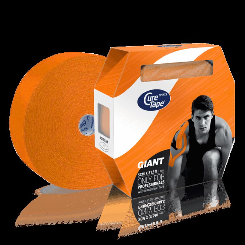 curetape - Cure tape sports orange – 5cm x 31,5m 