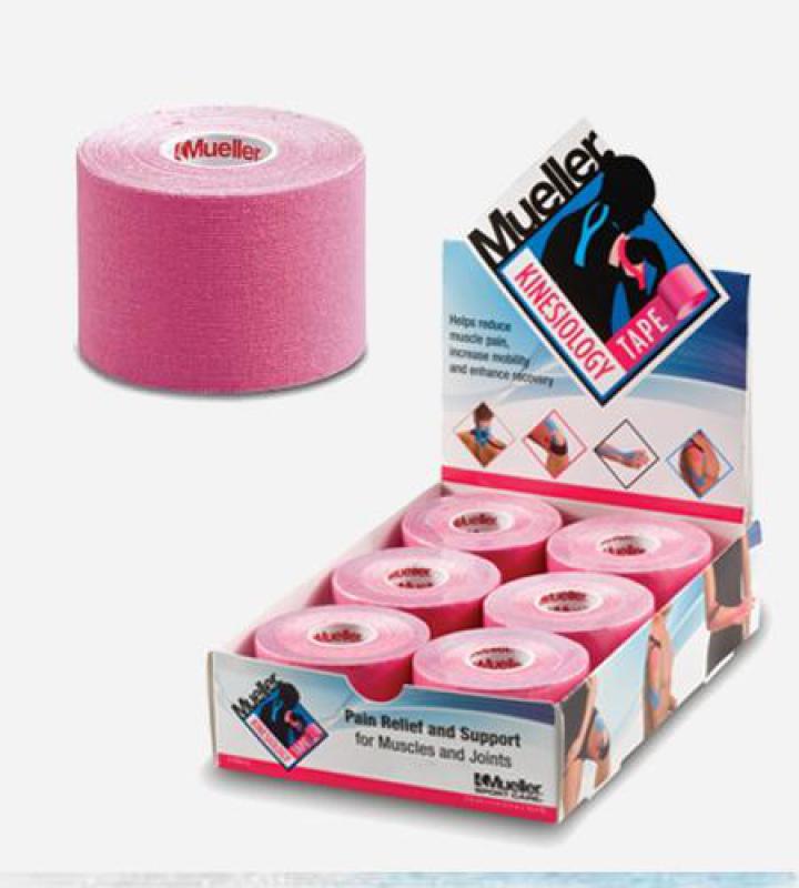 Mueller kinesio tape roze 5cmx5m p--18 rollen